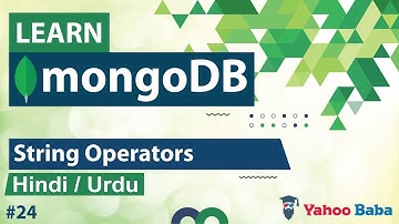 MongoDB String Operators Tutorial in Hindi / Urdu