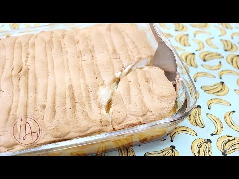 Sobremesa de caramelo, banana, creme de Leite MOÇA® e merengue. Acesse essa receita no nosso portal:. 