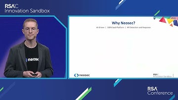 RSA Conference 2022 Innovation Sandbox - Neosec