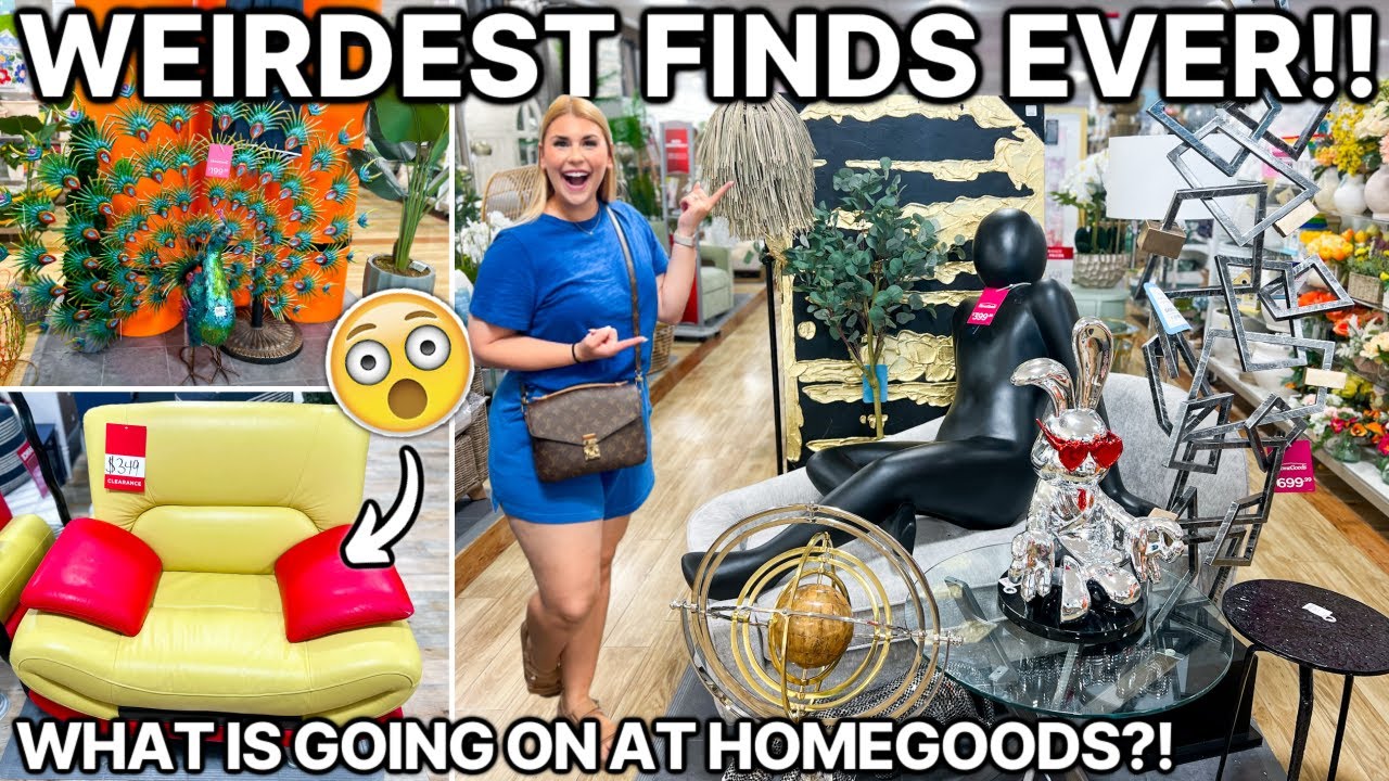 THE *WEIRDEST* HOMEGOODS FINDS EVER! 🤯 What Is Going On At HomeGoods