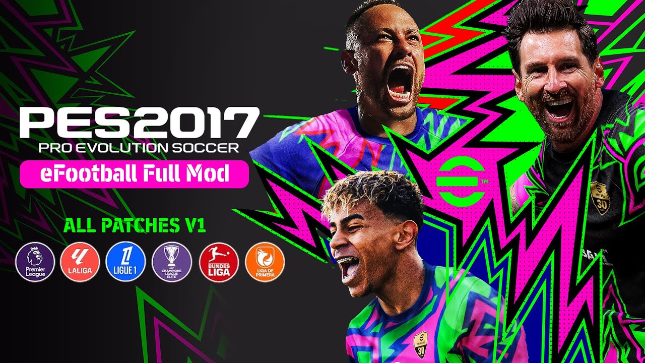 How to Install Graphic Menu PES 2017 NEW EFOOTBALL 2026 SEASON UPDATE AIO