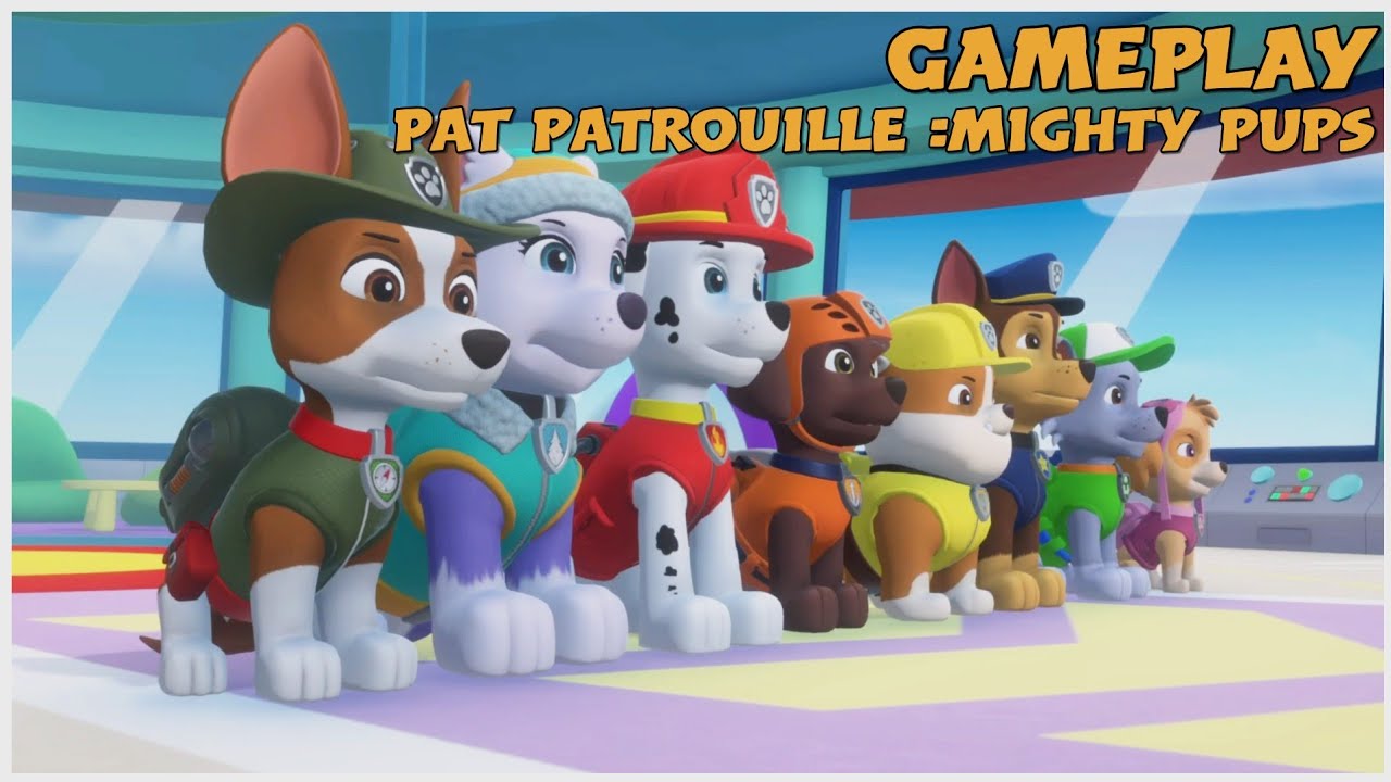 Jeu Paw Patrol Mighty Pups Pour Nintendo Switch - Sauve La Grande Vallée - Neuf Sous Blister - PAL