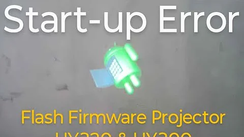 Upgrade/ Downgrade flash firmware Projector HY320 mini atau HY300