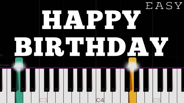 Happy Birthday To You | EASY Piano Tutorial