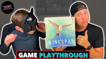 Game Playthrough /How To Play // Wingspan
