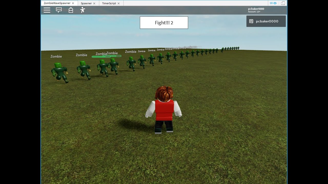 Roblox Programming Create Waves Of Zombies Youtube - roblox how to make a zombie