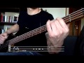 Guns N' Roses - Don't cry[bass cover w/TABS]