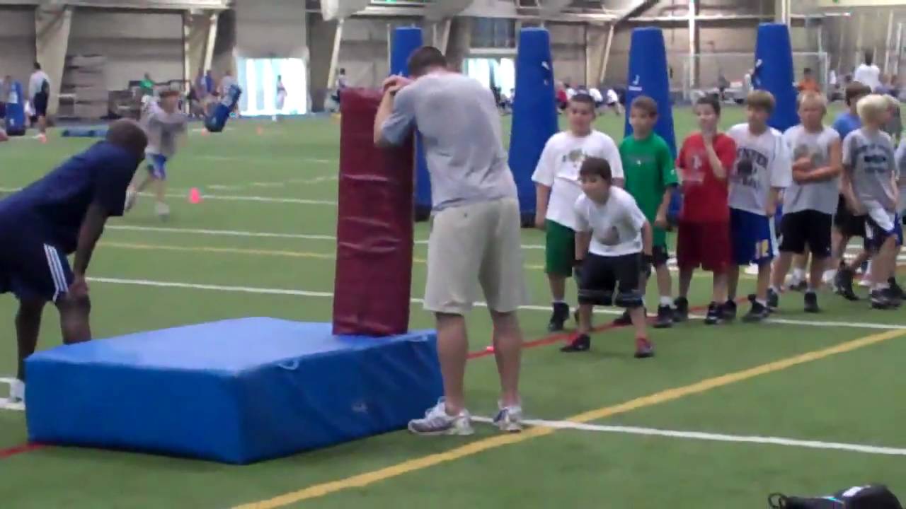 Notre Dame Youth Football Camp YouTube