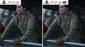 The Last of Us Part 2 - Gameplay | Graphics and Performance comparison on PS4 and PS4 Pro