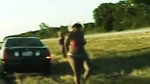 Texas Troopers Perform Roadside Cavity Search on B...