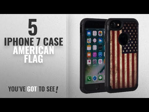 Top 5 IPhone 7 Case American Flag [2018 Best Sellers]: iPhone 7 Case, iPhone 8 Case,Rossy Retro