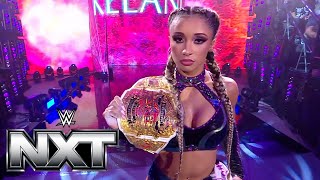 Kelani Jordan Entrance Wwe Nxt, November 4, 2025