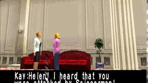 Clock Tower PS1 Gameplay part 3 Scenario 2 police chase