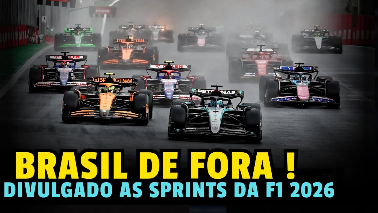 Urgente! Brasil Fica De Fora Das Corridas Sprints | Calendário Das Sprints Em 2026 | Formula 1