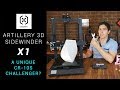 Artillery 3D X1 Sidewinder Review: A unique challenger to the CR-10S