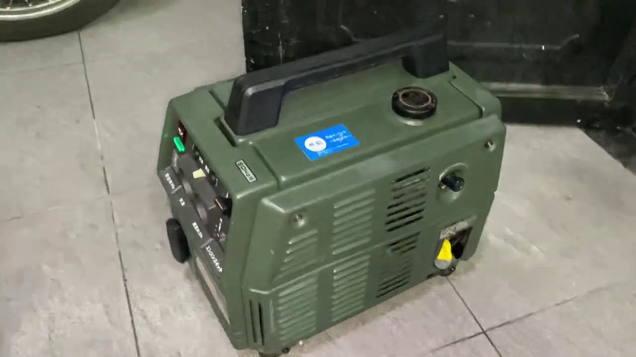 Video 114: Honda Ex400 Japanese Domestic Portable Generator