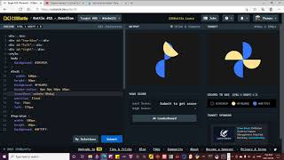 CSS Battle #11 Overflow Target #55 (Windmill)