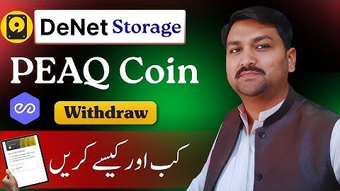 Denet Storage New Update | Peaq Coin Withdraw |  DeNet Watcher Node  |  Abid STV