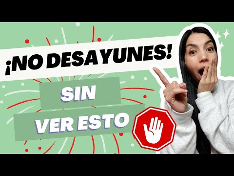 DESAYUNO DE CAMPEONES | Los MEJORES y PEORES alimentos para desayunar | 4 ESENCIALES DEL DESAYUNO