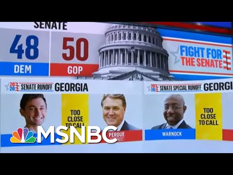 Georgia Runoffs Too Close To Call, NBC News Projects | MSNBC