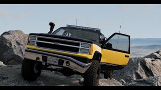 D-Series Recovery Vehicle Durability Test/Rock Crawl - BeamNG.drive