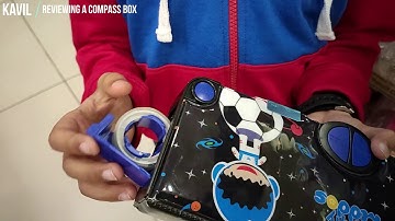 Compass Box | Pencil Box | Multipurpose School Compass Box for Primary School