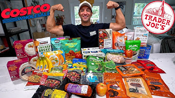 Massive 1 Month High protein Grocery Haul and Taste Test!