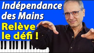 Comment maitriser l' Indépendance des mains au piano (TUTO PIANO GRATUIT)