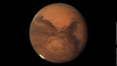Mars - 3 hour rotation timelapse (new)