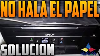 EPSON L495  ATASCO DE PAPEL  RODILLO FLOJO PROBLEMA RESUELTO