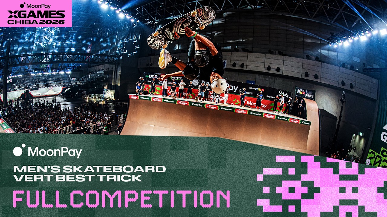 Men's Skateboard Vert Best Trick