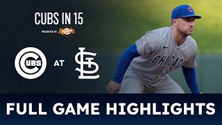 Chicago Cubs vs. St. Louis Cardinals | MLB Highlights (7/29/2026)