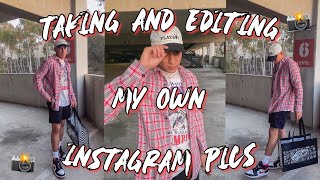 How I take my Instagram photos by myself | being my own camera guy