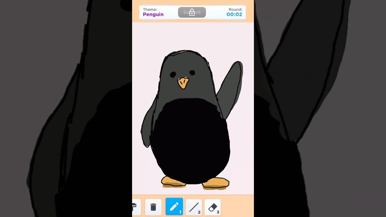 speed draw penguin｜TikTok Search