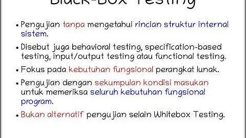 [5] Perancangan Test Case Blackbox Testing I