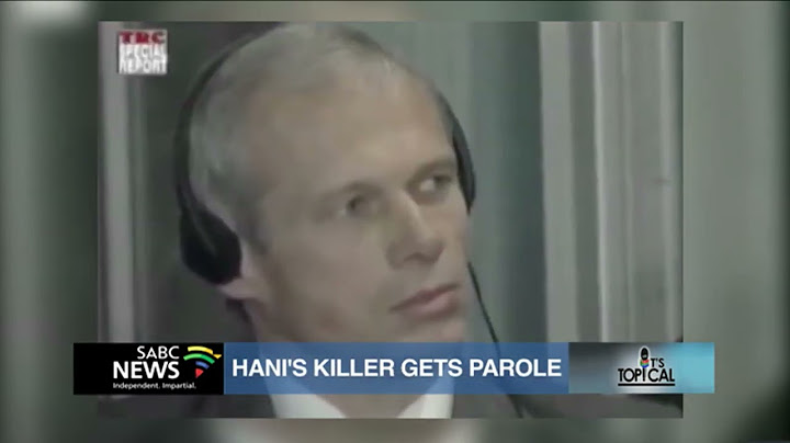 [PROMO] It's Topical | Chris Hani's killer granted parole: 27 November 2022
