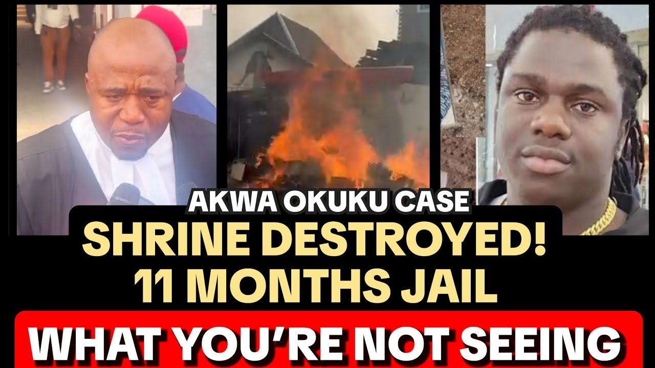 Штат Аква-Окуку признал себя виновным: святилище разрушено, 11 месяцев тюрьмы – что вам непонятно.