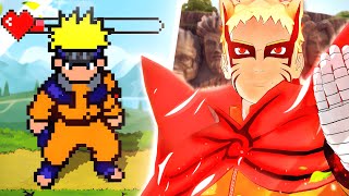 GERAÇÕES DOS JOGOS DE NARUTO... MAS SEM PERDER VIDA! screenshot 5