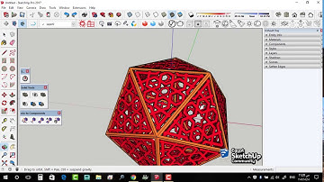 Icosahedron | Islamic patterns | SketchUp