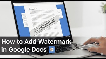 How to Add Watermarks in Google Docs (HACKS)
