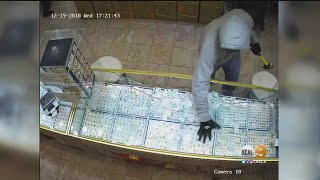 Search For Smash And Grab Suspects In Westminster