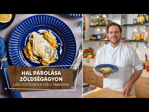 Videó: Párolt Hal Zöldségekben