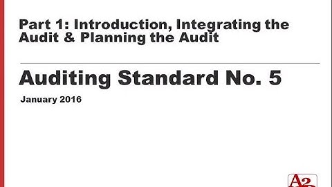 #17 | Part 1 – Integrated Audit and Planning in Demystifying SOX 404 – Auditing Standards 5