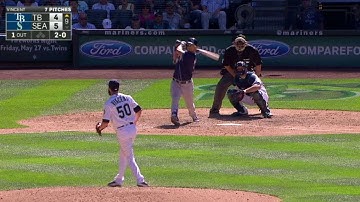 TB@SEA: Kiermaier goes yard to tie it up in the 9th