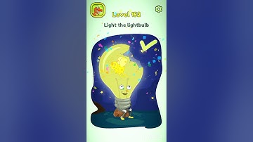 Dop 2 (Delete One Part) Level-152 Light the lightbulb #viralvideo #shortsfeed #shorts