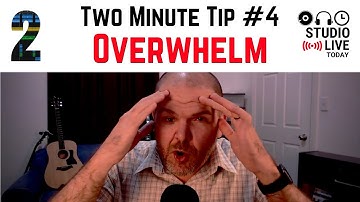 Manage OVERWHELM by chunking down | 2 minute tip #4