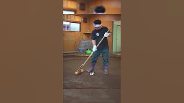 How Sumo Wrestling Dohyo Ring is Being Prepared