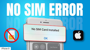 How to Fix NO SIM Problem on iPhone 8 Plus