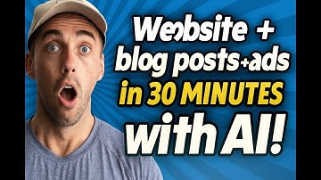How I Wrote a Blog Post, Built a Website, Made Ads, & Did Competitor Research, All in 30 Minutes!