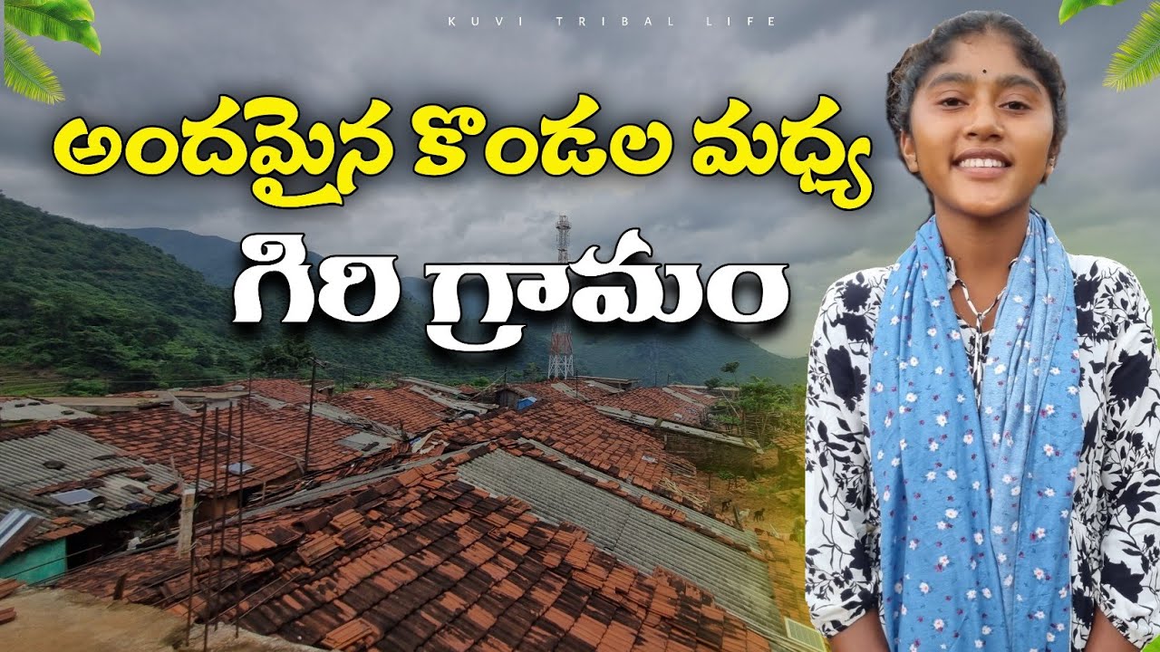 అందమైన కొండల మీద గిరిజన గ్రామం@Kuvitriballife #tribal village life 